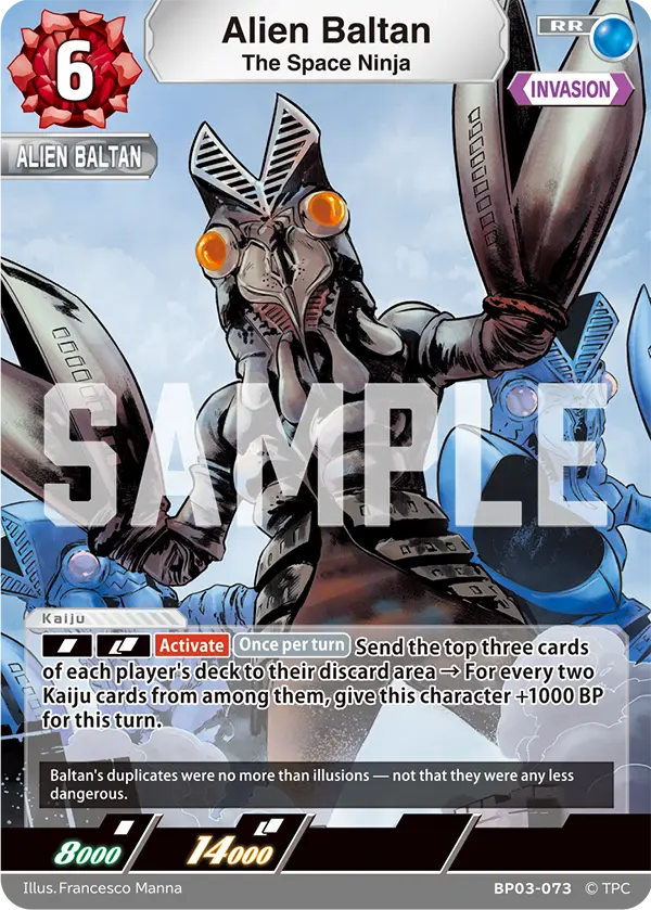 The Space Ninja Alien Baltan