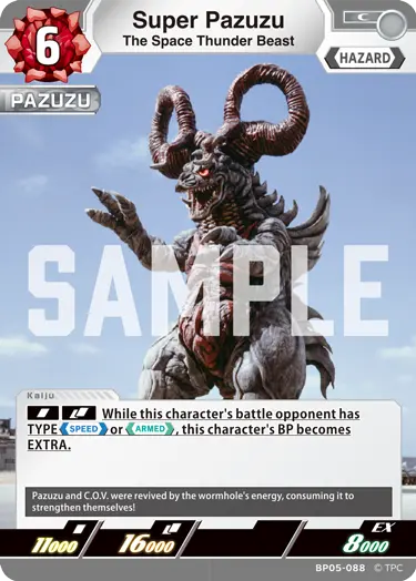 The Space Thunder Beast Super Pazuzu