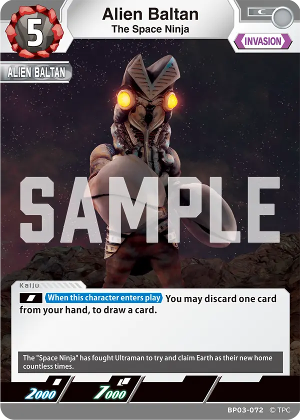 The Space Ninja Alien Baltan